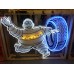 New Michelin Man Porcelain Neon Sign 75 IN W x 60 IN H